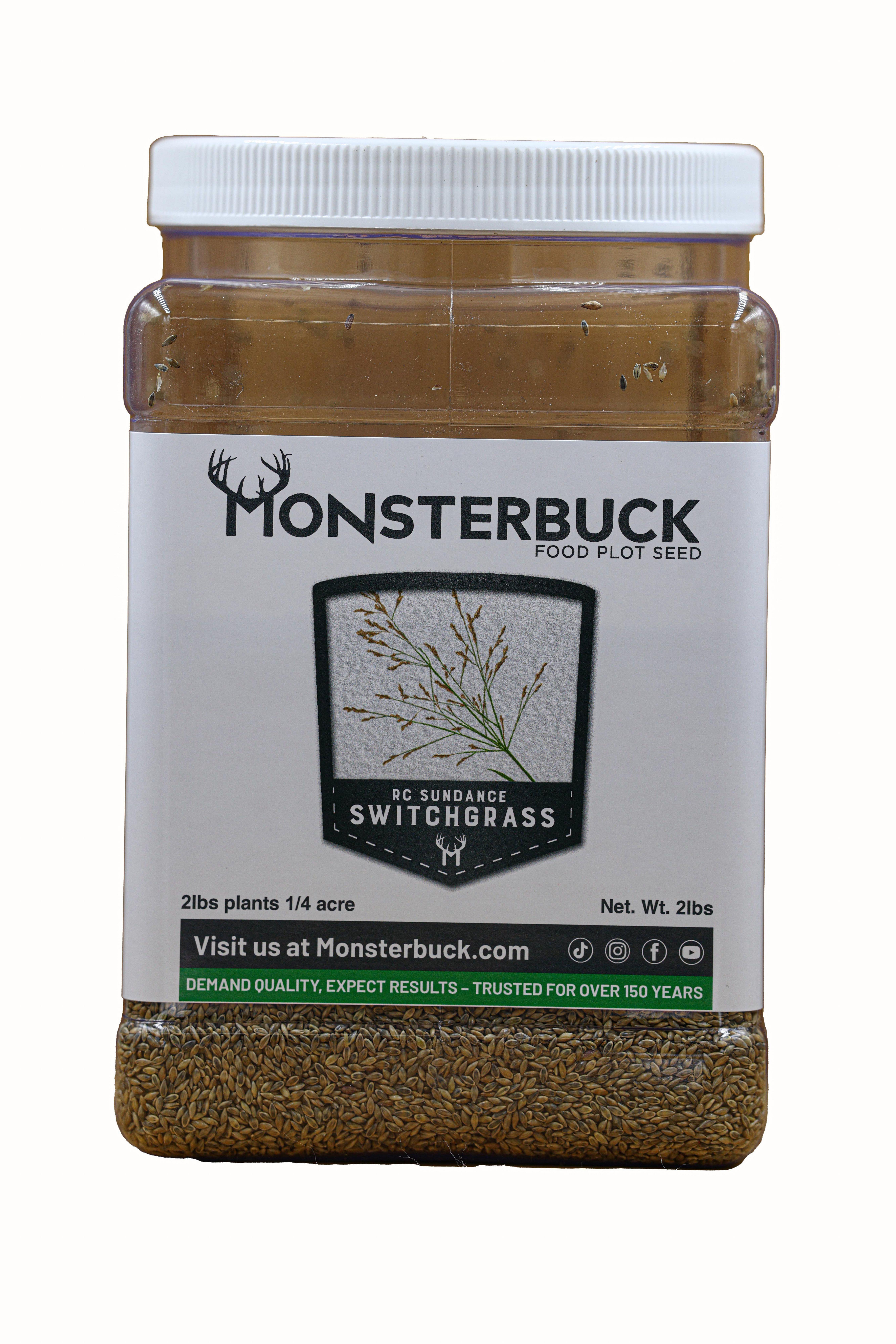 MonsterBuck RC Sundance Switchgrass Seed - MonsterBuck Food Plot Seed