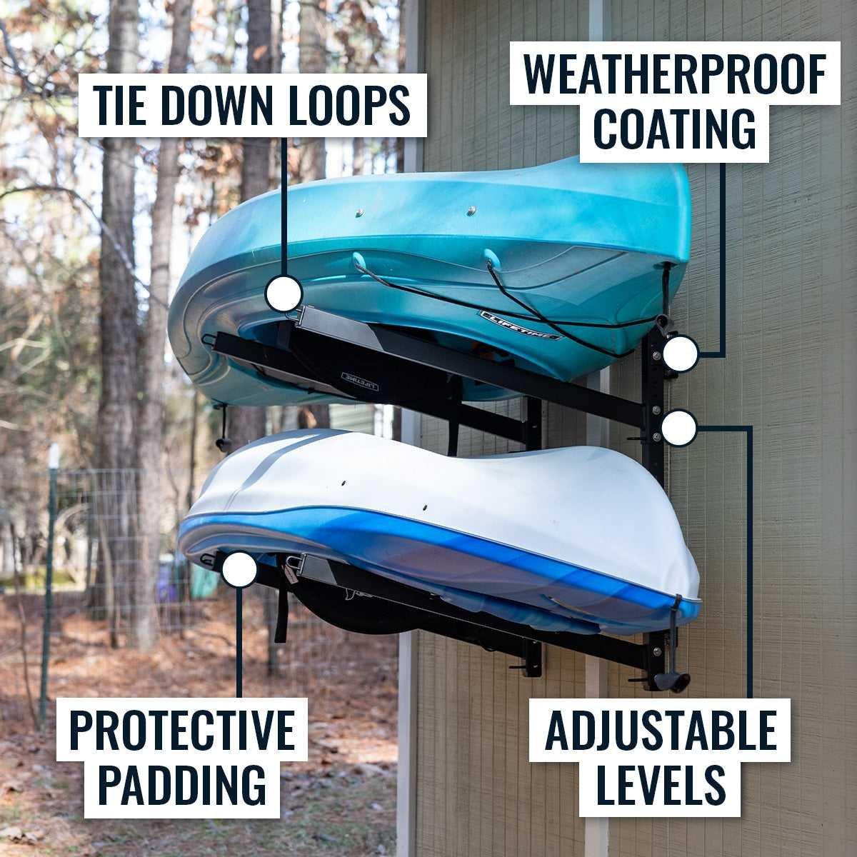 StoreYour Shenandoah Kayak Storage Rack - Thumbnail 5