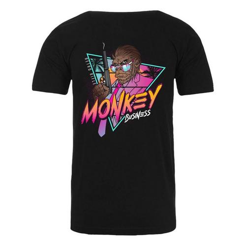 Men's Retro Rifle Monkey Business T-Shirt - Primary Image