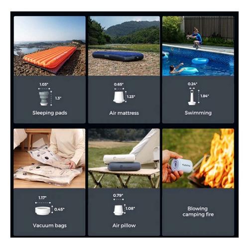 Flextail Tiny Pump 2X 3-in-1 Outdoor Pump w/Camping Lamp - Primary Image