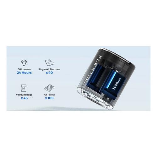 Flextail Tiny Pump 2X 3-in-1 Outdoor Pump w/Camping Lamp - Primary Image