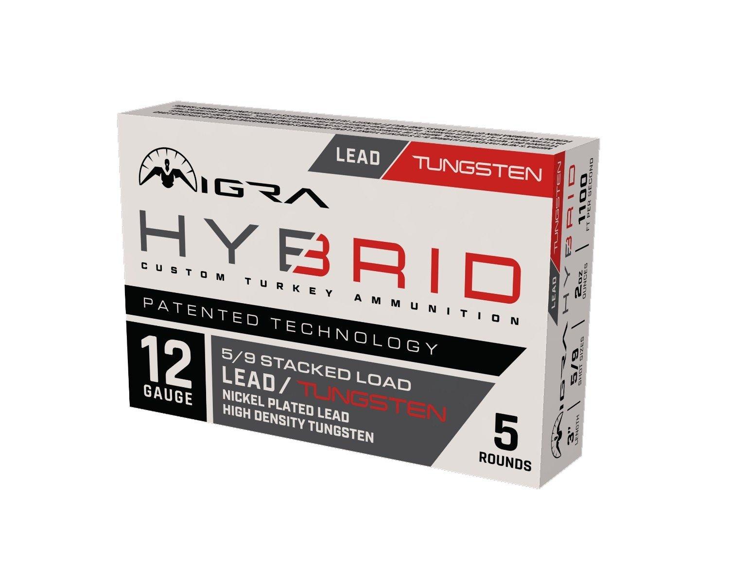 MIGRA Ammunition Hybrid Turkey 12 Gauge Shotshells 5 Round Box