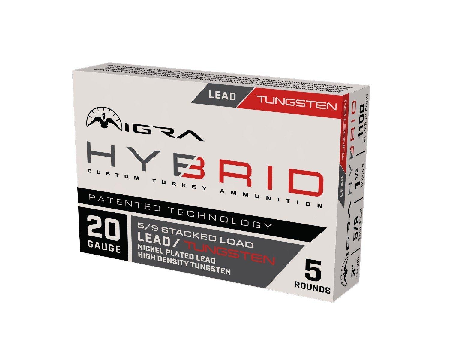 MIGRA Ammunition Hybrid Turkey 20 Gauge Shotshells 5 Round Box