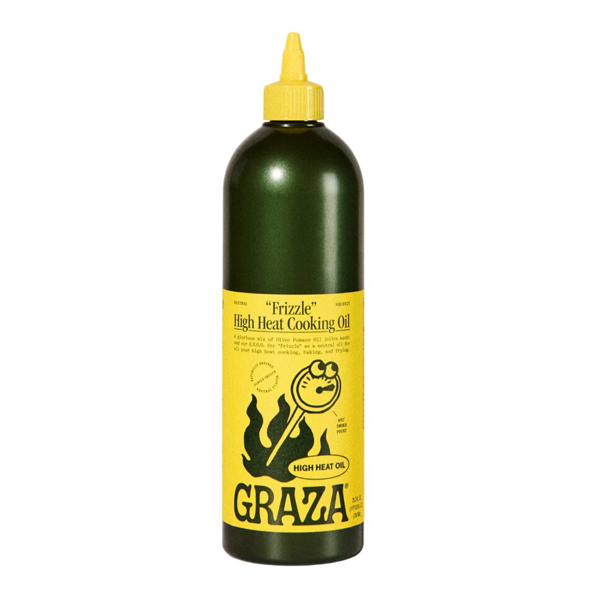 Graza Frizzle High Heat Cooking Oil Squeeze Bottle - Graza