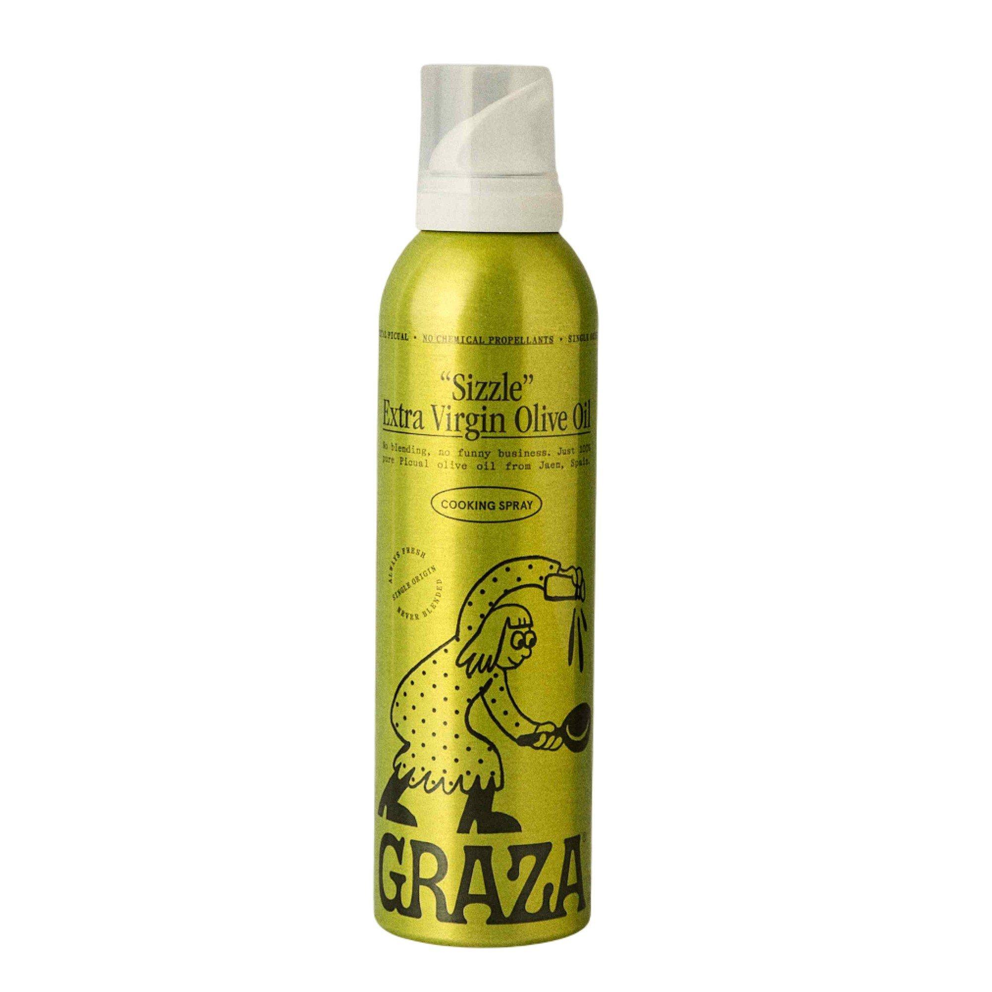 Graza Sizzle Extra Virgin Olive Oil Spray Bottle - Graza