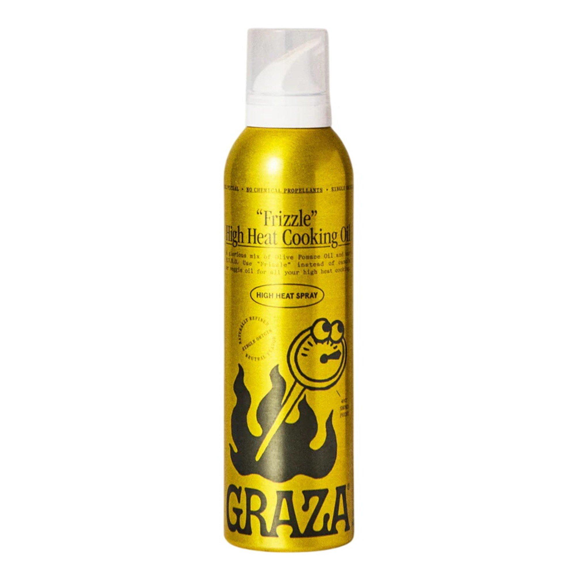 Graza Frizzle High Heat Cooking Oil Spray Bottle - Graza