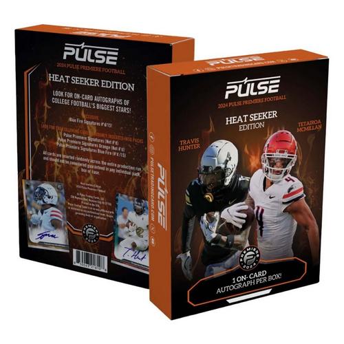 2024 Pulse Premiere Football Heat Seekers Edition Trading Card Box - Primary Image