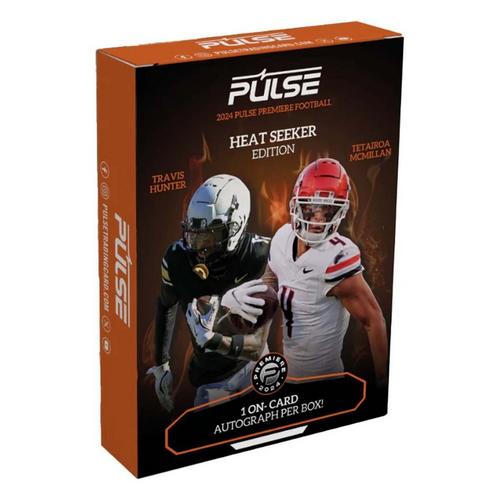 2024 Pulse Premiere Football Heat Seekers Edition Trading Card Box - Primary Image