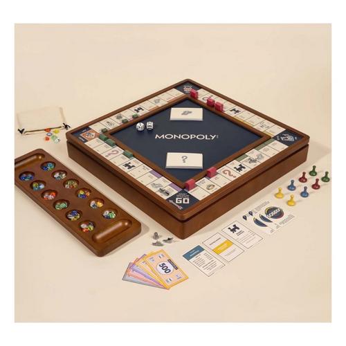 Winning Solutions 3-in-1 Premium Game Collection Monopoly, Sorry & Mancala