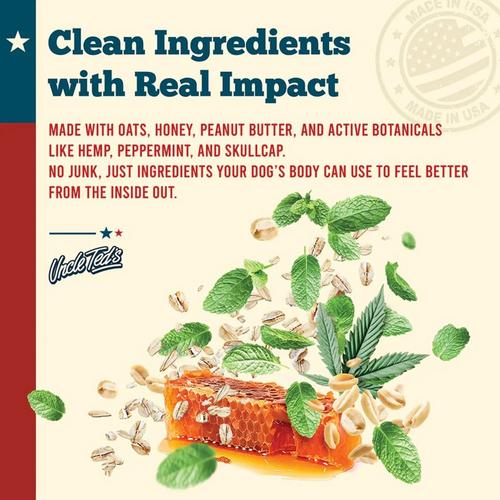 Uncle Ted's Daily Canine Dog Chews 60ct - Primary Image