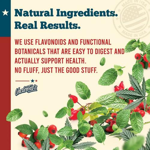 Uncle Ted's Daily Canine Dog Chews 60ct - Primary Image