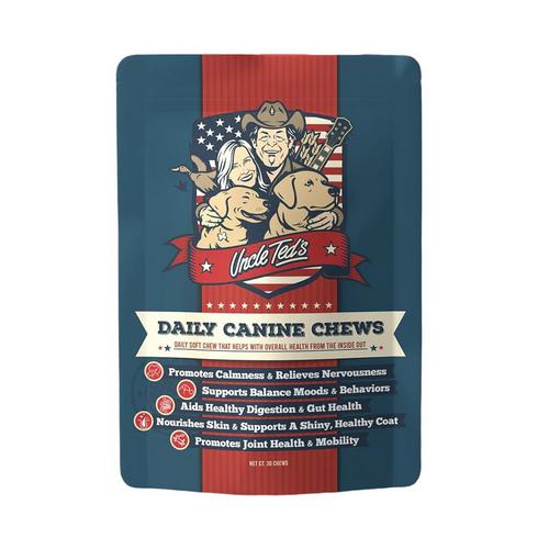 Uncle Ted's Daily Canine Dog Chews 30ct - Primary Image