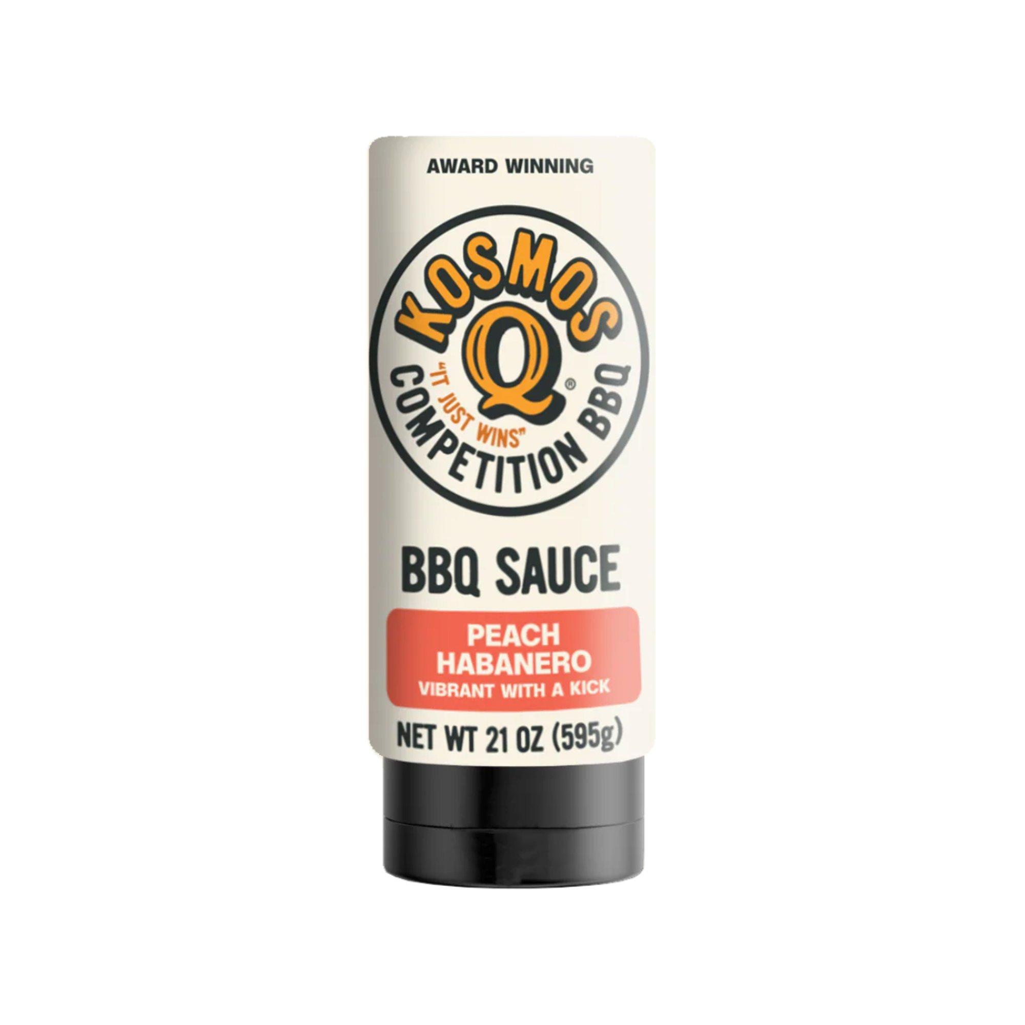 Kosmos Q Peach Habanero BBQ Sauce - Kosmos Q