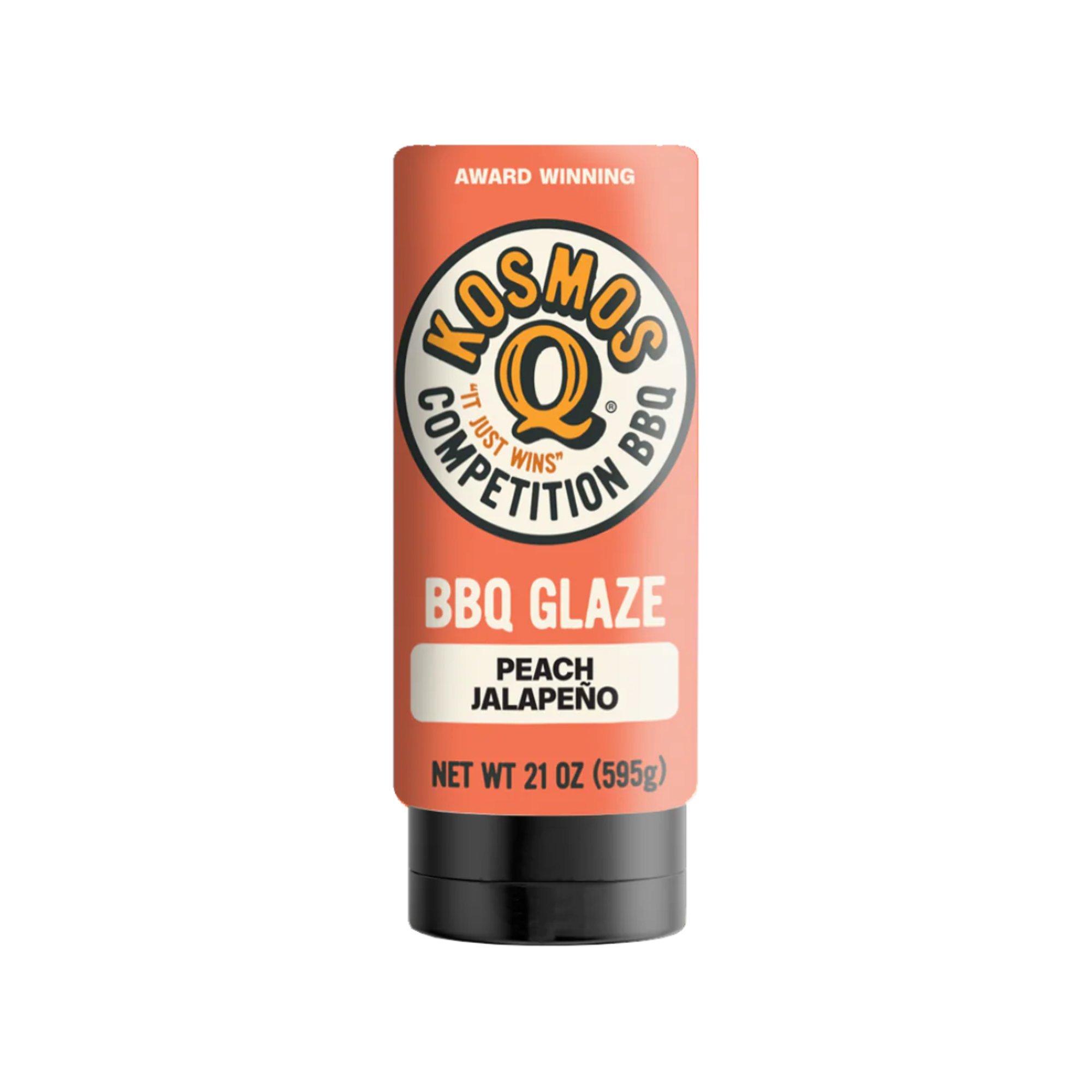 Kosmos Q Peach Jalapeno BBQ Glaze - Kosmos Q