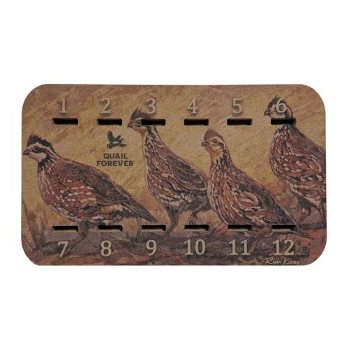 Print & Frame Quail Forever Raffle Game Shut Out - Primary Image