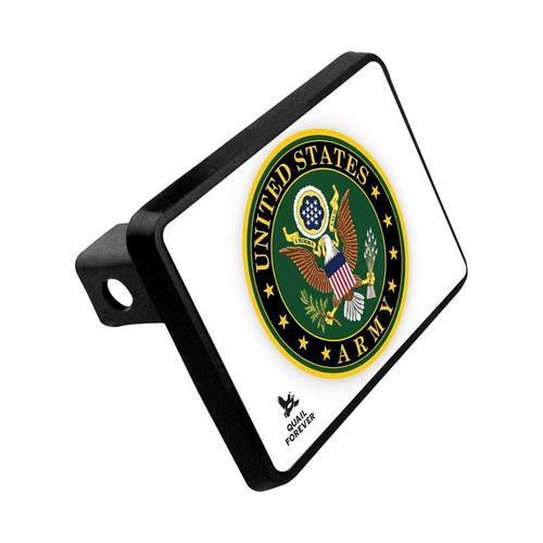 Print & Frame Quail Forever Army Hitch Cover - Primary Image