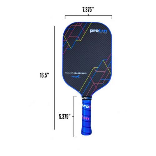Proton Sports Series Four-Project Roadrunner Pickleball Paddle - Primary Image