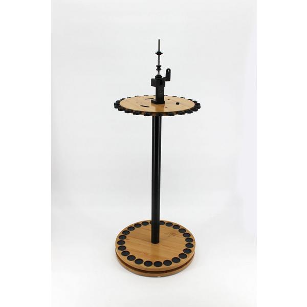 Rush Creek 24 Rod Spinning Rack with Line Spooler