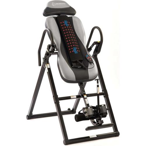 Medisonic Inversion Therapy Table w/ Adjustable Headrest and Vertical Massage Pad w/ Heat & Vibration - Primary Image