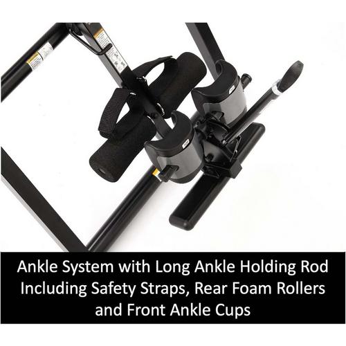 Medisonic Inversion Therapy Table w/ Adjustable Headrest and Vertical Massage Pad w/ Heat & Vibration - Primary Image