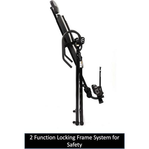 Medisonic Inversion Therapy Table w/ Adjustable Headrest and Vertical Massage Pad w/ Heat & Vibration - Primary Image