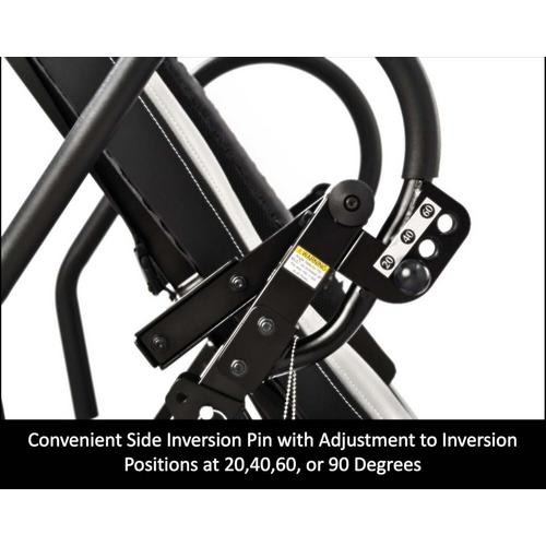 Medisonic Inversion Therapy Table w/ Adjustable Headrest and Adjustable Massage Lumbar Pad w/ Heat & Vibration - Primary Image