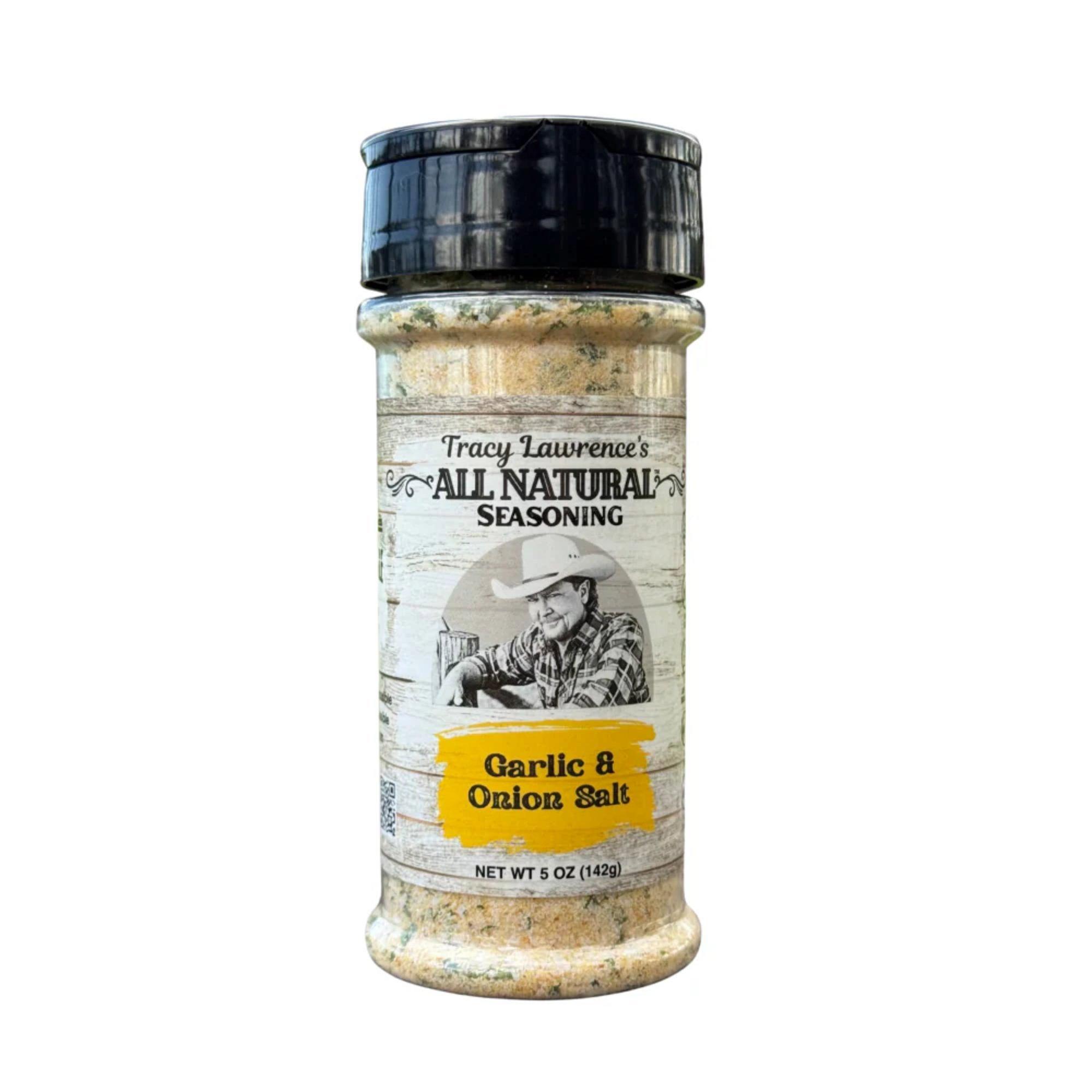 Tracy Lawrence All Natural Garlic & Onion Salt Seasoning - Tracy Lawrence