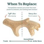 WOOF HonestChew Antler Dog Toy - Thumbnail 4 of 4