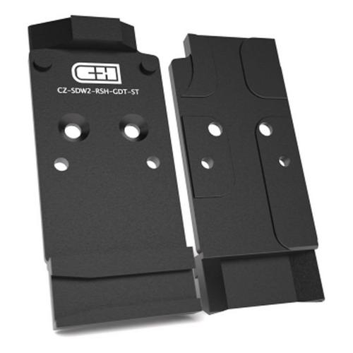 C&H Precision Pistol Red Dot Adapter Plate for CZ Shadow 2 - Primary Image