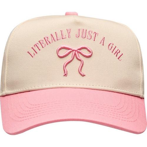 Girls' KENZKUSTOMZ Literally Just A Girl Adjustable Hat - Primary Image