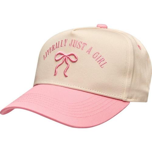 Girls' KENZKUSTOMZ Literally Just A Girl Adjustable Hat - Primary Image