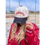 KENZKUSTOMZ Baseball Upside Down Vintage Trucker Snapback Hat - Thumbnail 1 of 7
