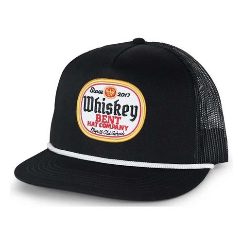 Whiskey Bent Hat Co. Black Label Snapback Hat - Primary Image