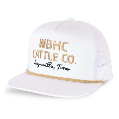 Whiskey Bent Hat Co. White Gold Snapback Hat - Primary Image
