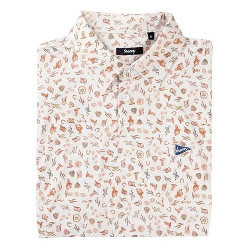 Men's Breezy Golf The Country Western Polo - Primary Image