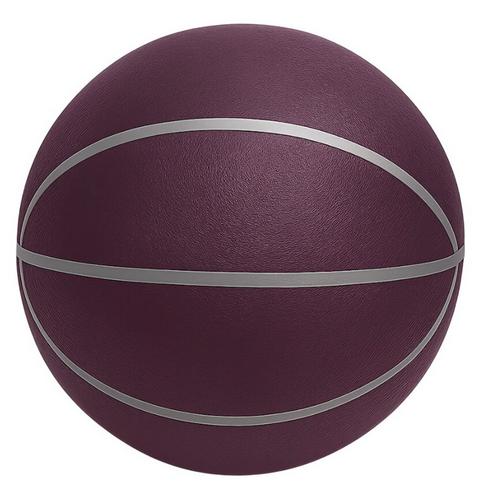 OOOP IT Maroon & Silver Silent Basketball - Primary Image