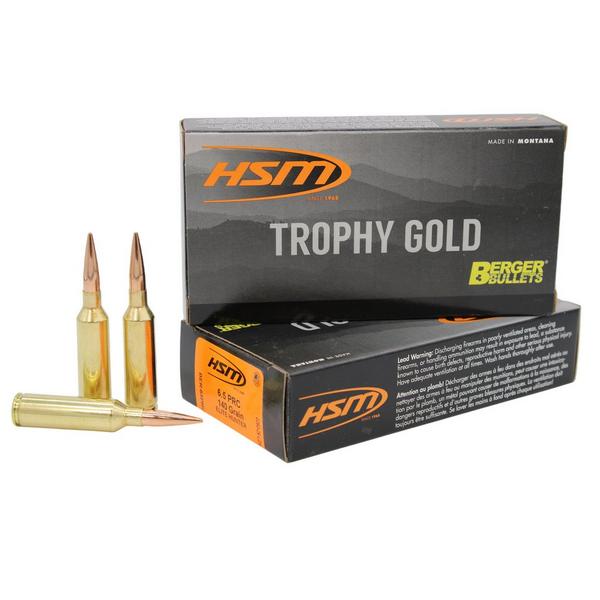 HSM AMMUNITION HSM Trophy Gold Elite Hunter Rifle Ammunition