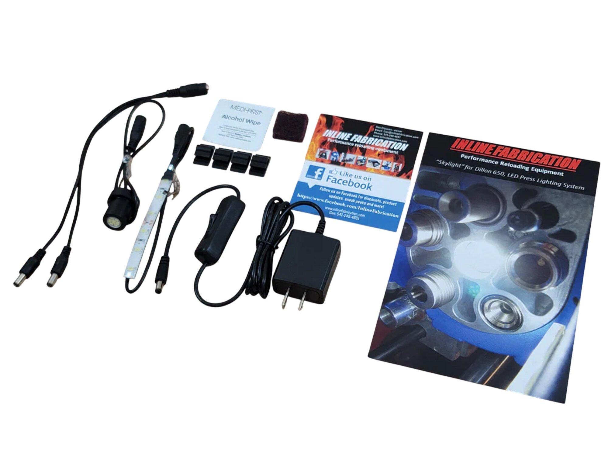 Inline Fabrication Skylight LED Lighting Kit for the Dillon XL 650 & 750 Presses - Inline Fabrication