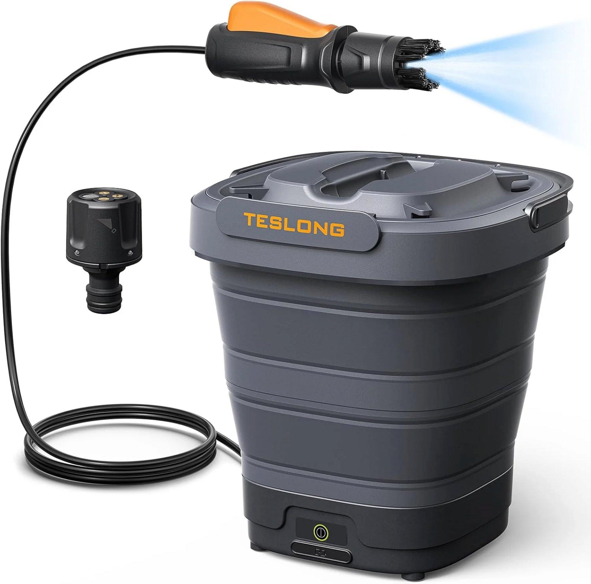 Teslong XS-MINI Cordless, Portable, & Folding Pressure Washer - Teslong