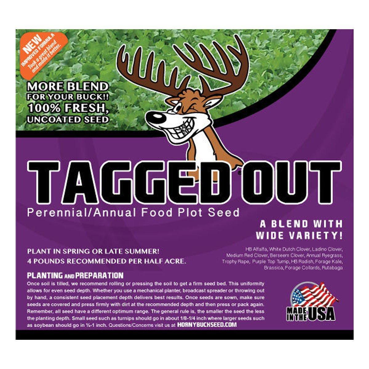 Horny Buck Seed Tagged Out Food Plot Seed - Horny Buck Seed