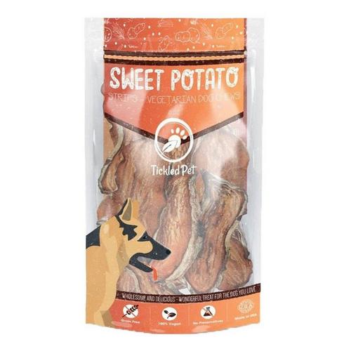 Tickled Pet Sweet Potato Strips Dog Treats - Primary Image