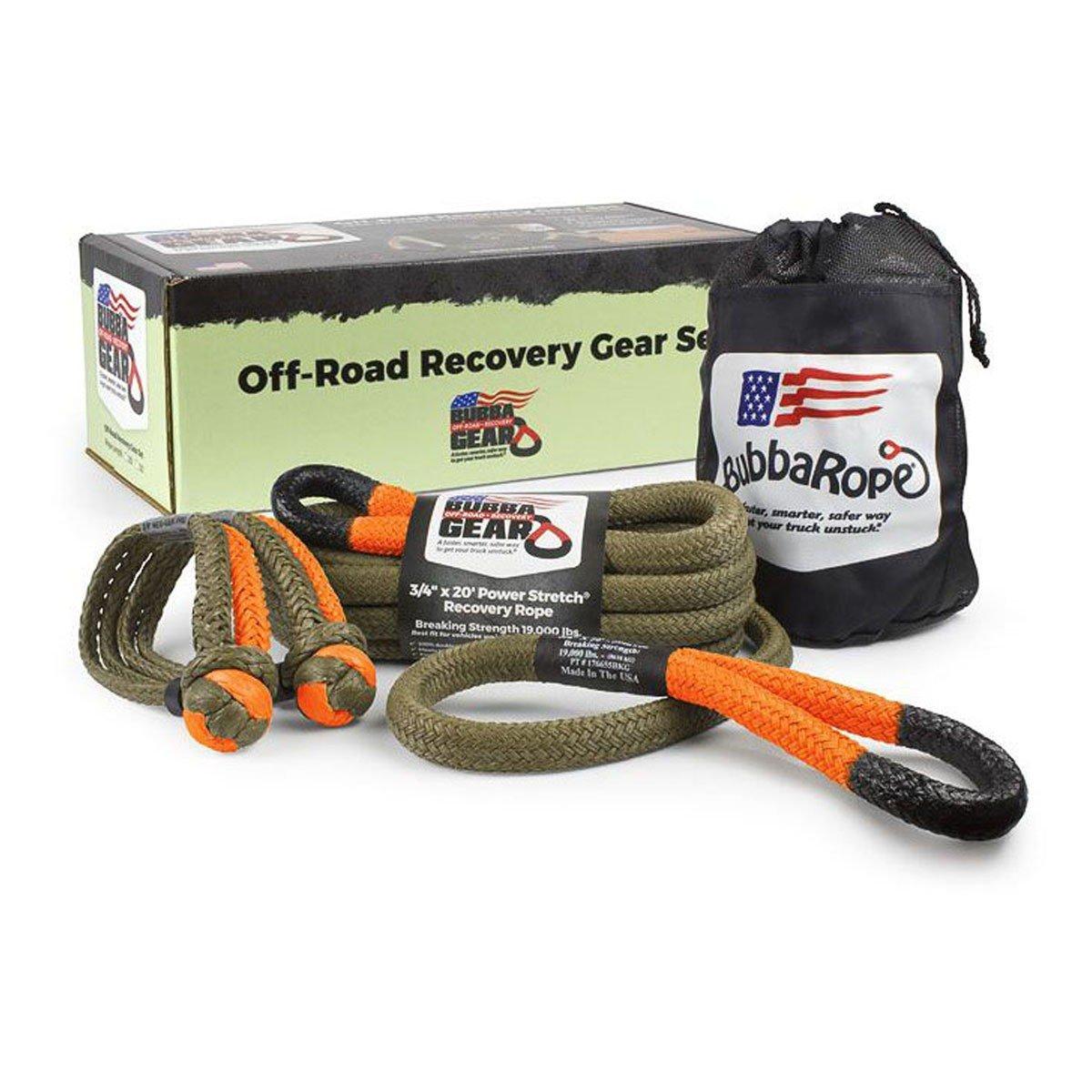 Bubba Rope Off-Road Jeep Recovery Gear Set - Bubba Rope