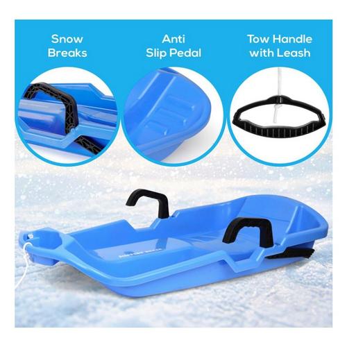 Slippery Racer Downhill Thunder Kids Snow Sled - Primary Image
