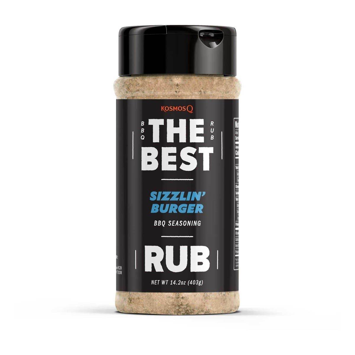 Kosmos Q The Best Sizzlin' Burger Rub - Kosmos Q
