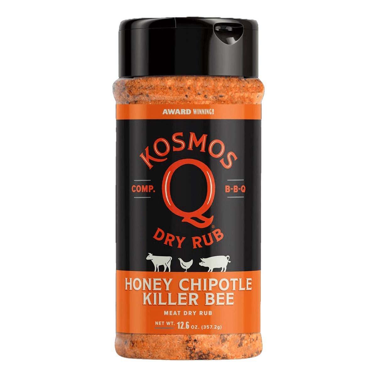 Kosmos Spicy Killer Bee Chipotle Honey BBQ Rub - Kosmos Q