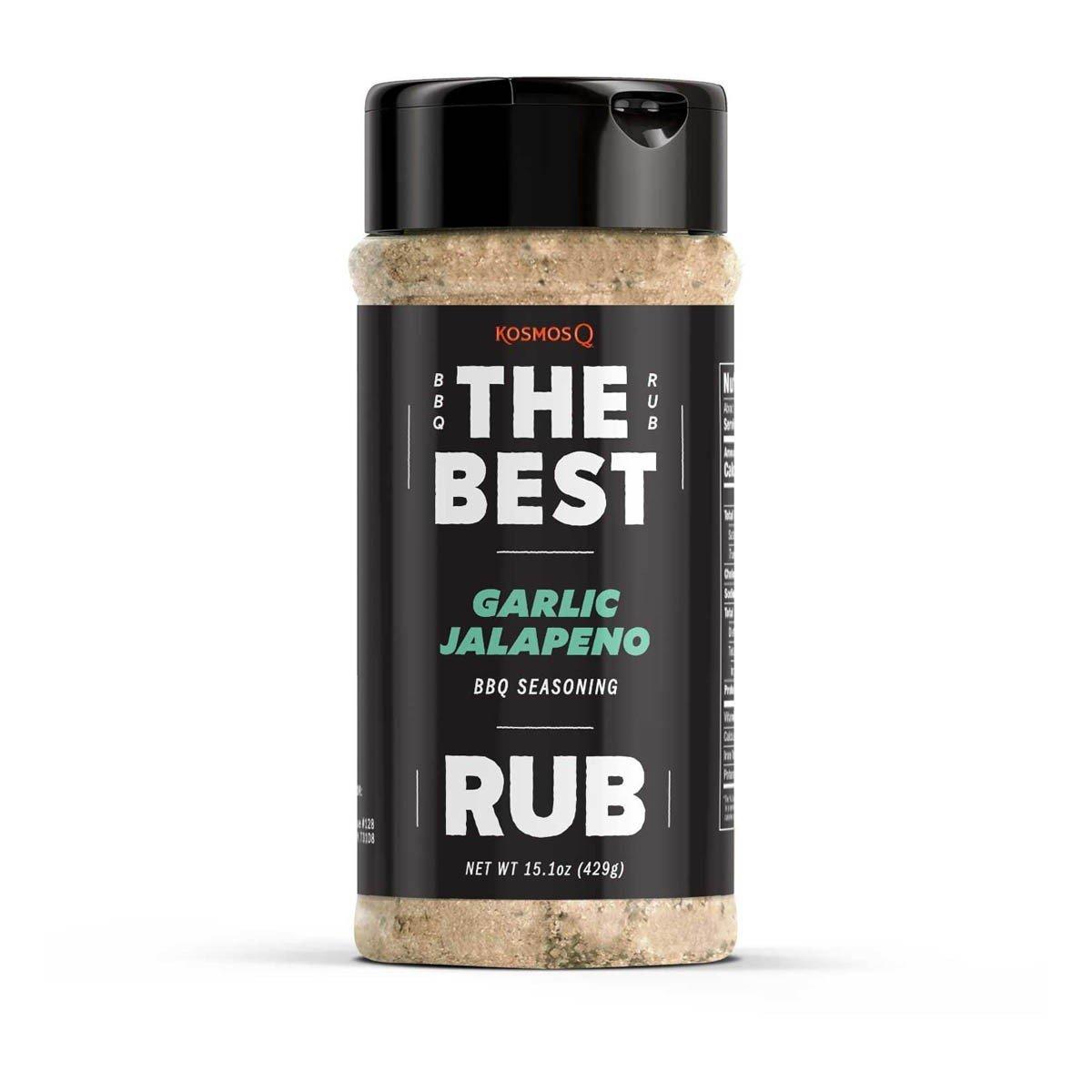 Kosmos Q The Best Garlic Jalapeno Rub - Kosmos Q