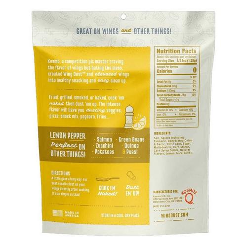 Kosmos Lemon Pepper Wing Dust Seasoning - Primary Image