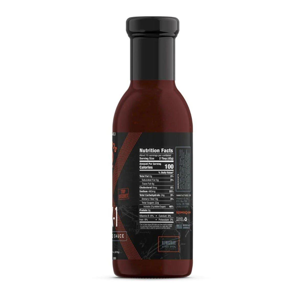 Kosmos OP X-1 BBQ Sauce - Kosmos Q