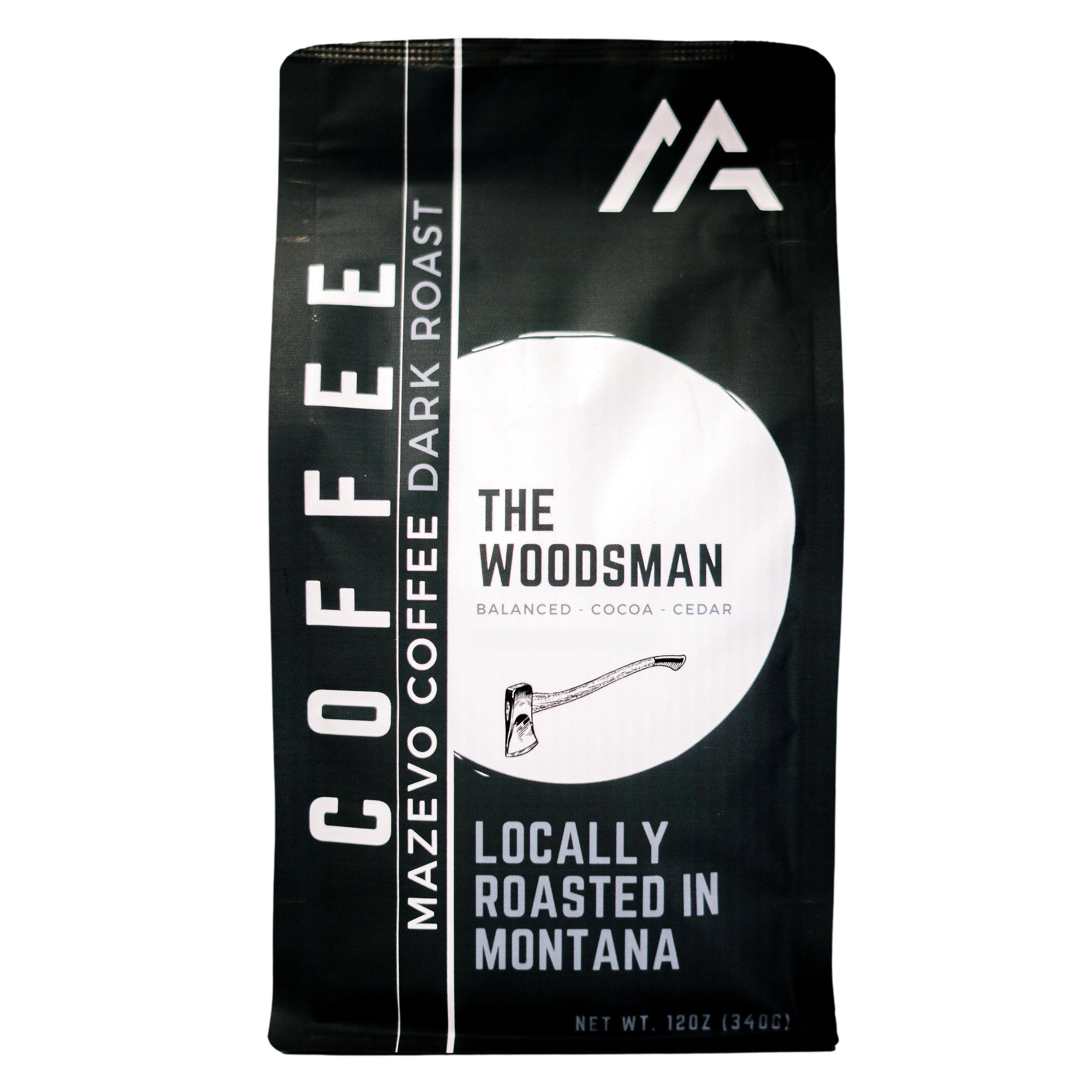Mazevo Coffee Corp The Woodsman Roast Ground Coffee - Mazevo Coffee Corp