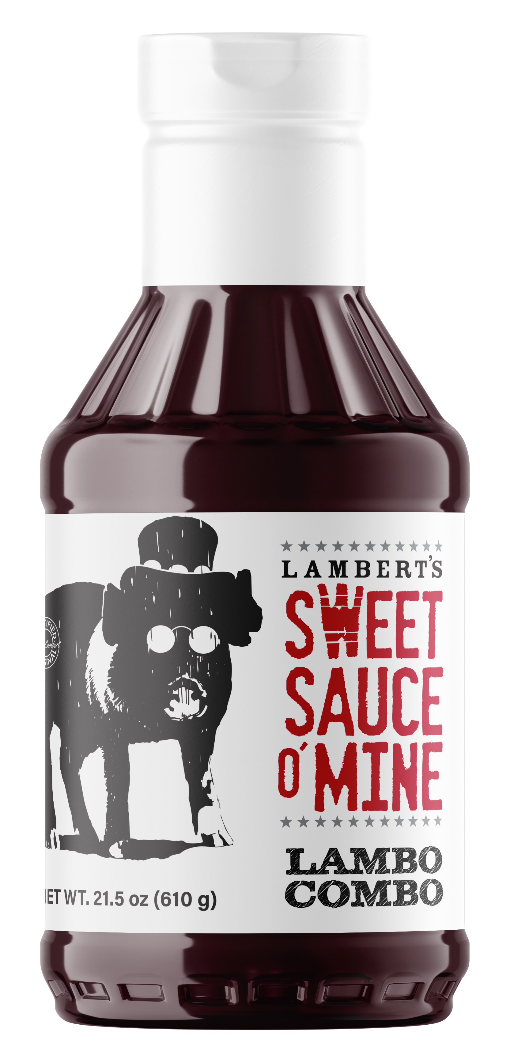 Lambert's Sweet Sauce O' Mine Lambo Combo Barbeque Sauce - Lambert's
